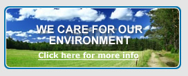 We care for our environment